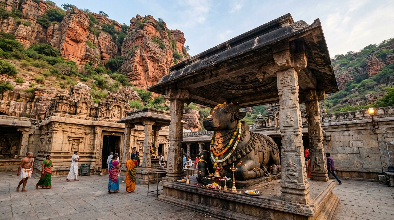 Sri Yaganti Uma Maheswara Temple, Yaganti